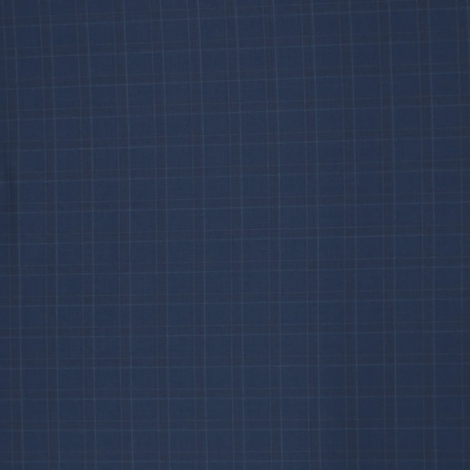 2 YDS Navy Plaid Emenegildo Zegna Blend Suiting Fabric