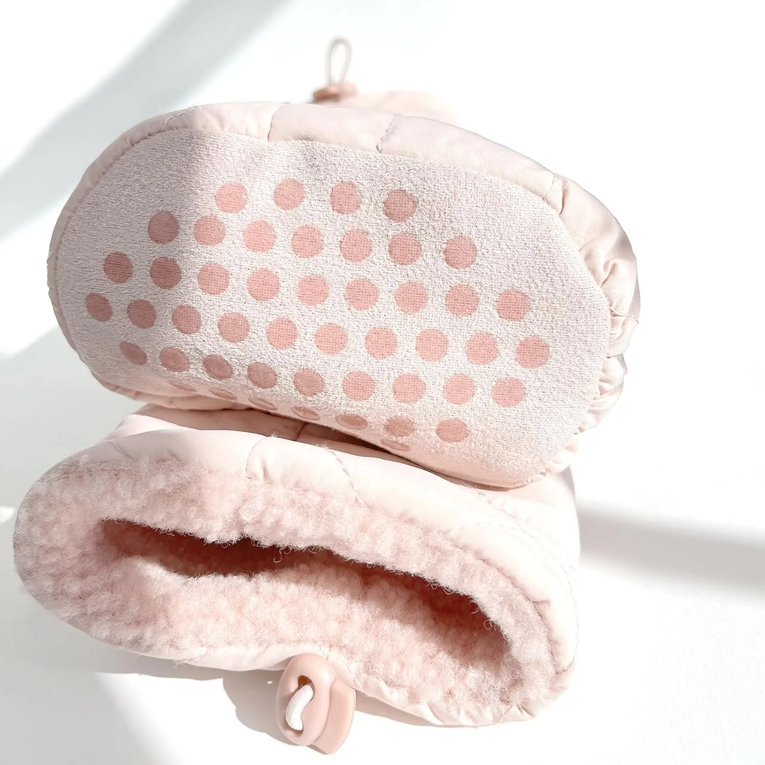 Baby Trapper Hat Toddler Winter Cold-Weather Hat Little Boys Girls Ear Flap Beanie Bootie Set