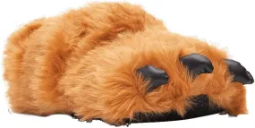 Happy Feet Slippers Brown Claw Animal Slippers for Adults and Kids, Cozy and Comfortable, As Seen on Shark Tank (XX-Large)