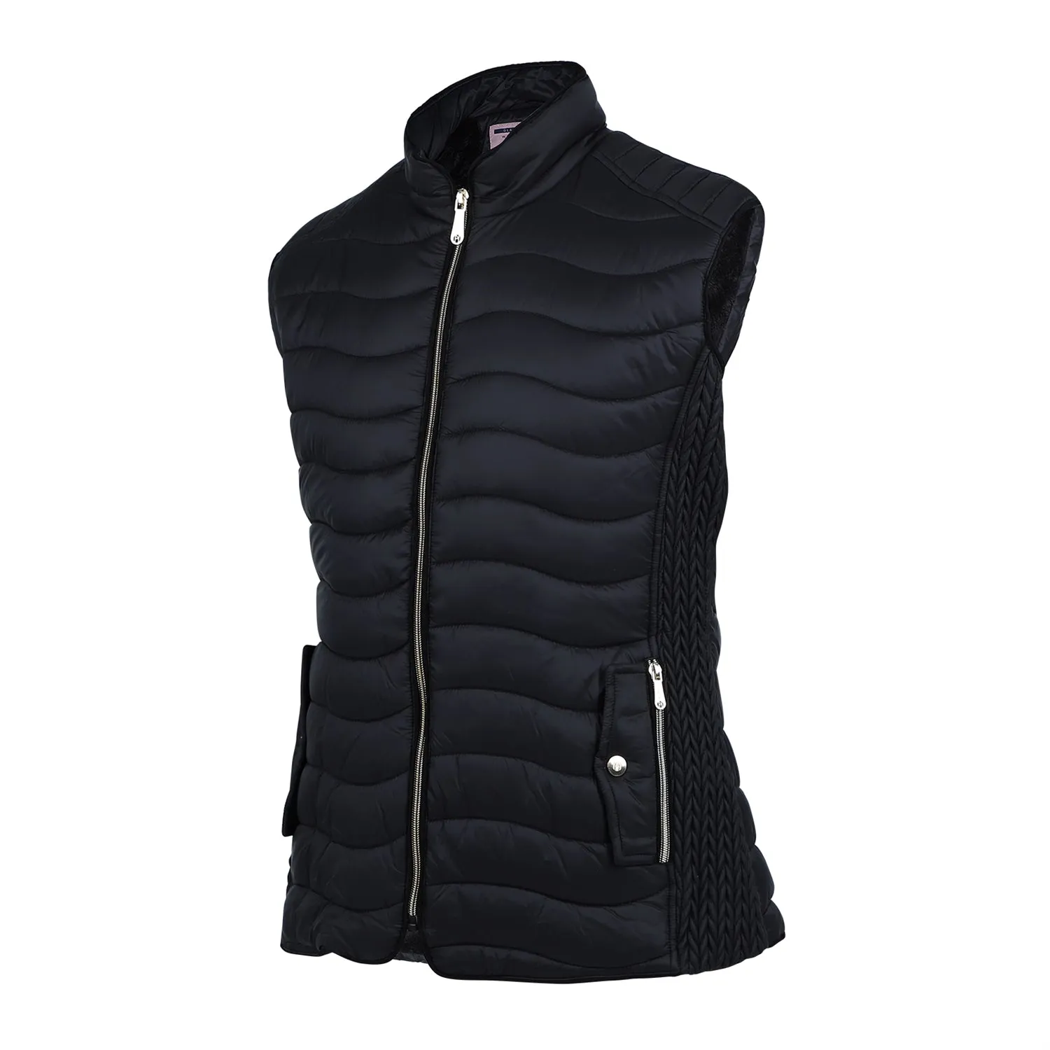 Lee Hanton LV1701 Sleeveless Insulated Sherpa Puffer Vest