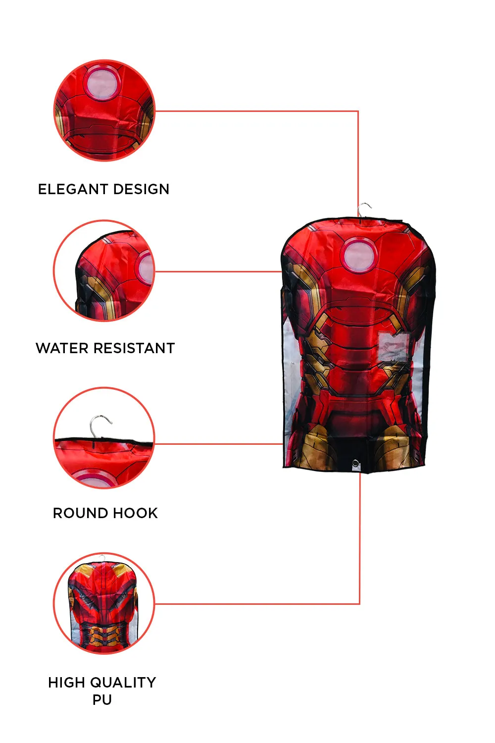 Marvel Iron Man Suit Cover