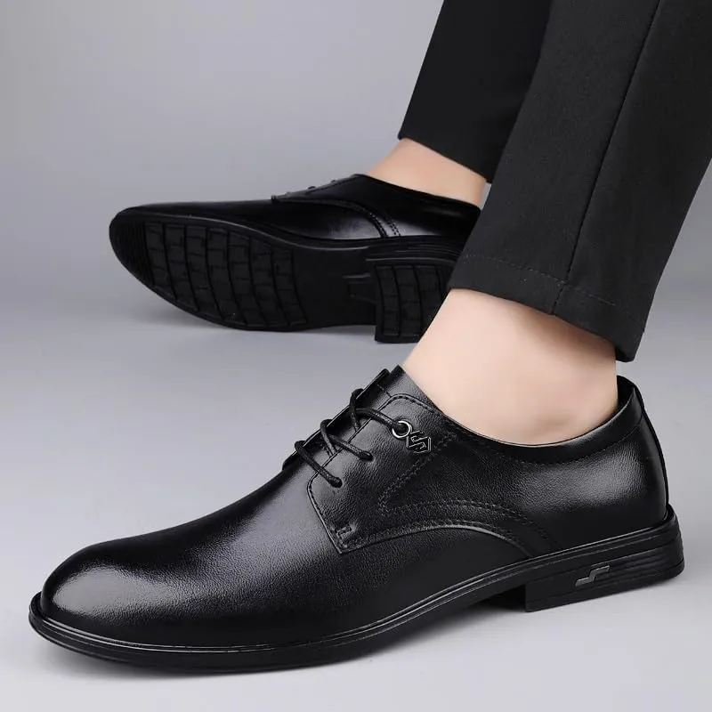 Mens Dress Sneakers Wedding Business Work Office Outdoor Party Casual Shoes Formal Sneakers Leather Fashion Oxford Shoes