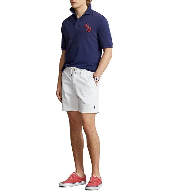 Men's Polo Prepster 6in Stretch Chino Shorts White