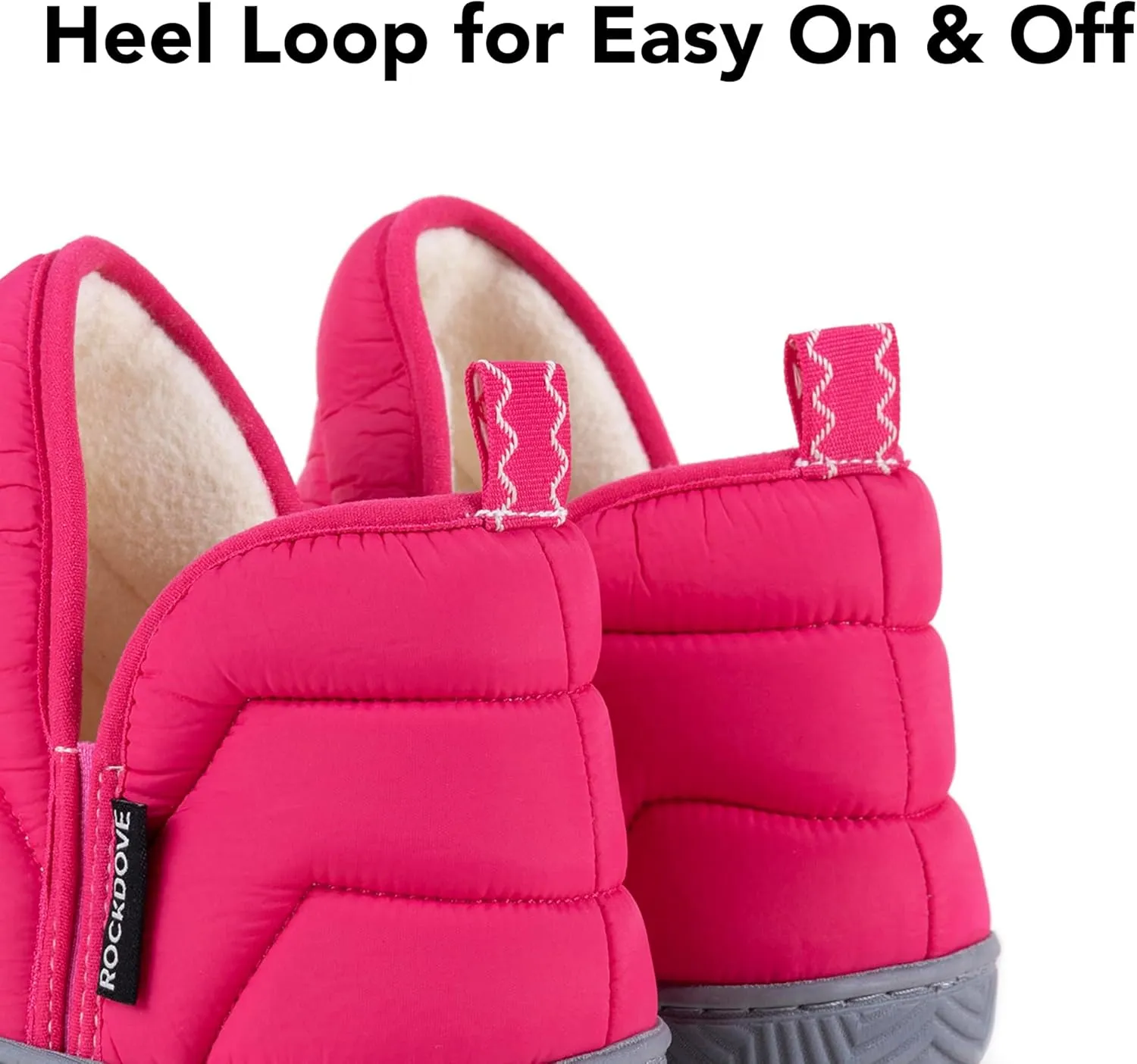 RockDove Women's Alpinz Puffer Bootie with Indoor Outdoor Sole