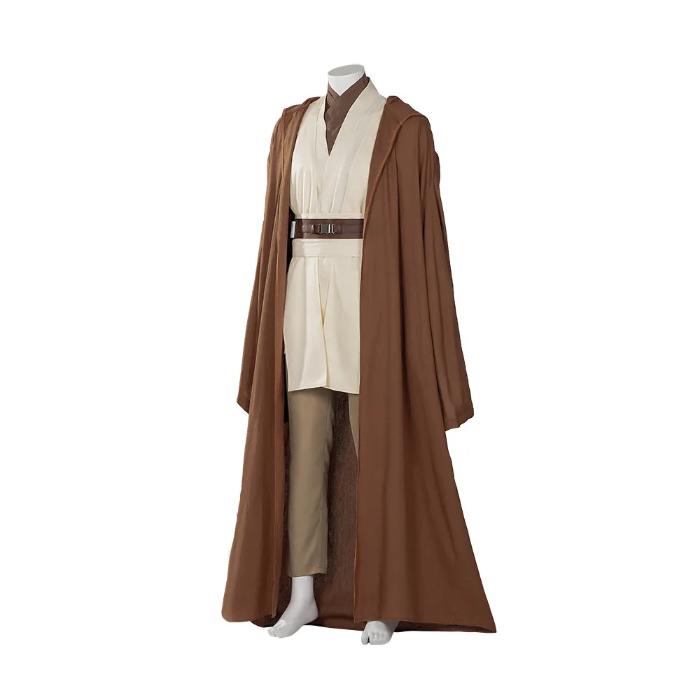Star Wars Obi-Wan Kenobi Cosplay Costume Kenobi Jedi Robe Suit Full Set