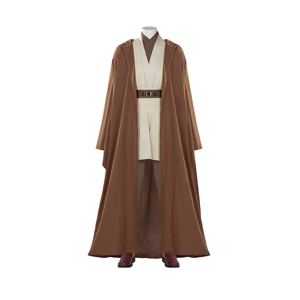 Star Wars Obi-Wan Kenobi Cosplay Costume Kenobi Jedi Robe Suit Full Set