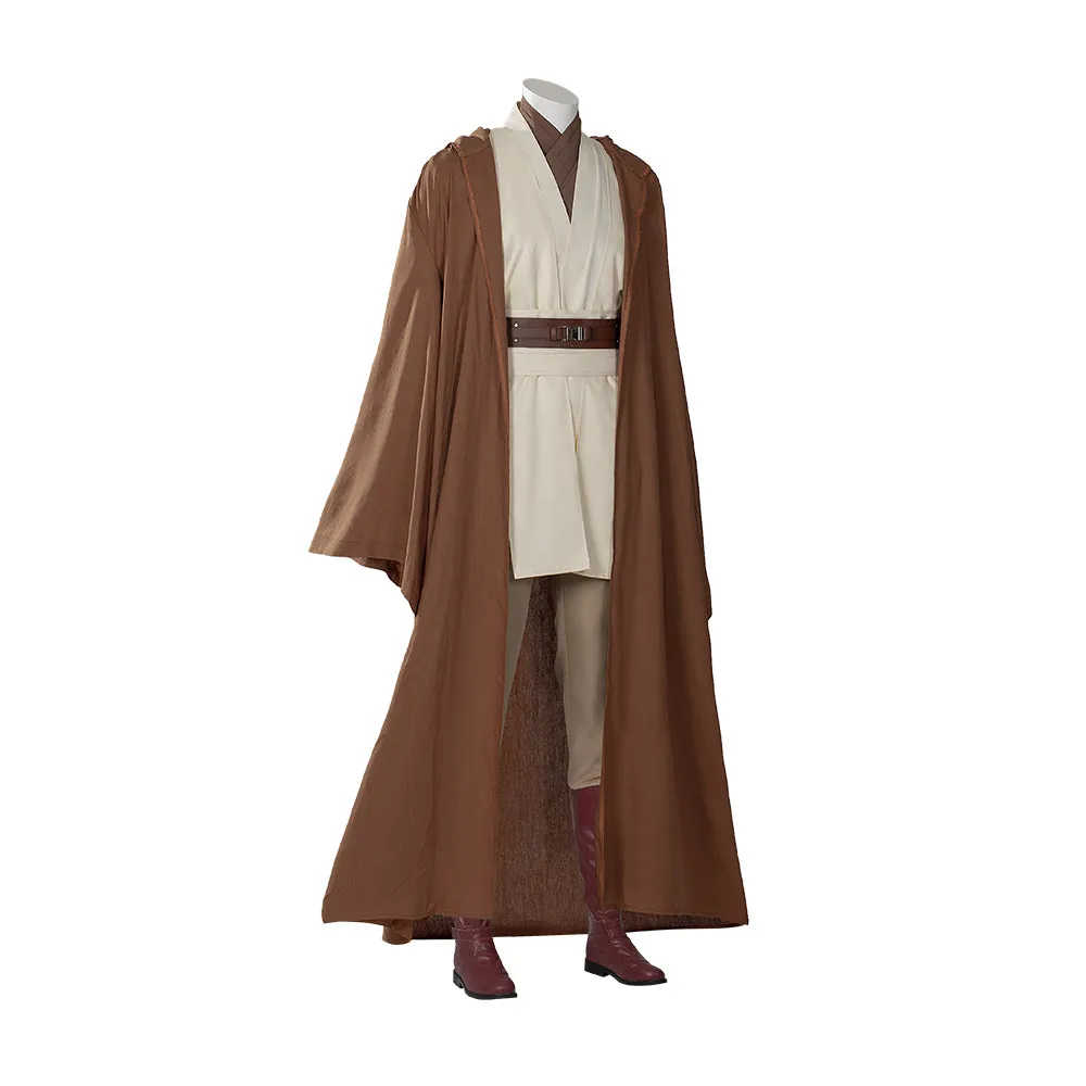 Star Wars Obi-Wan Kenobi Cosplay Costume Kenobi Jedi Robe Suit Full Set