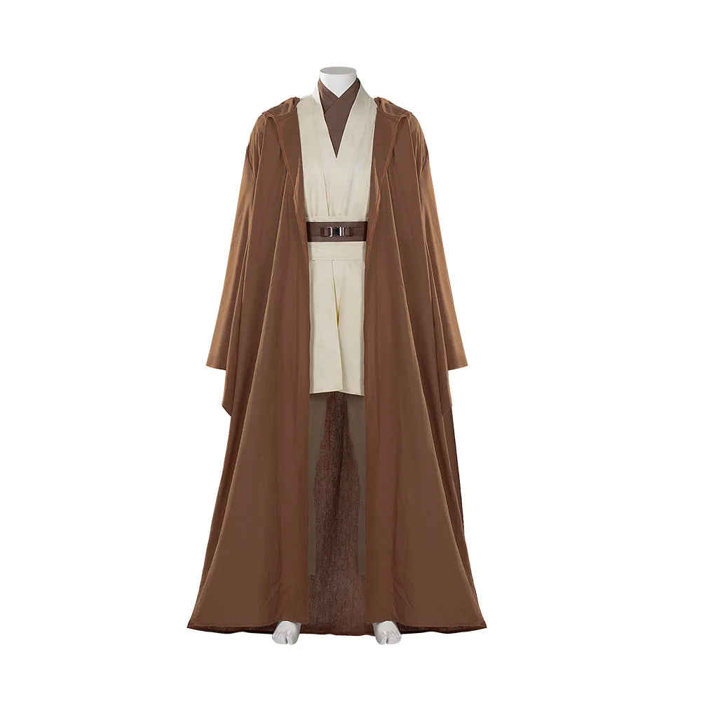 Star Wars Obi-Wan Kenobi Cosplay Costume Kenobi Jedi Robe Suit Full Set