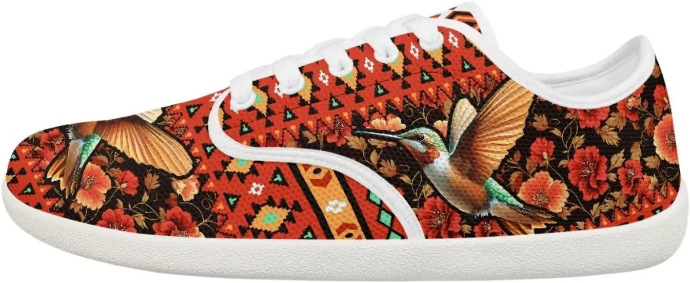 Women's Hummingbird Running Sneaker Leisure Dance Shoes Business Loafers Flats Walking Sneakers