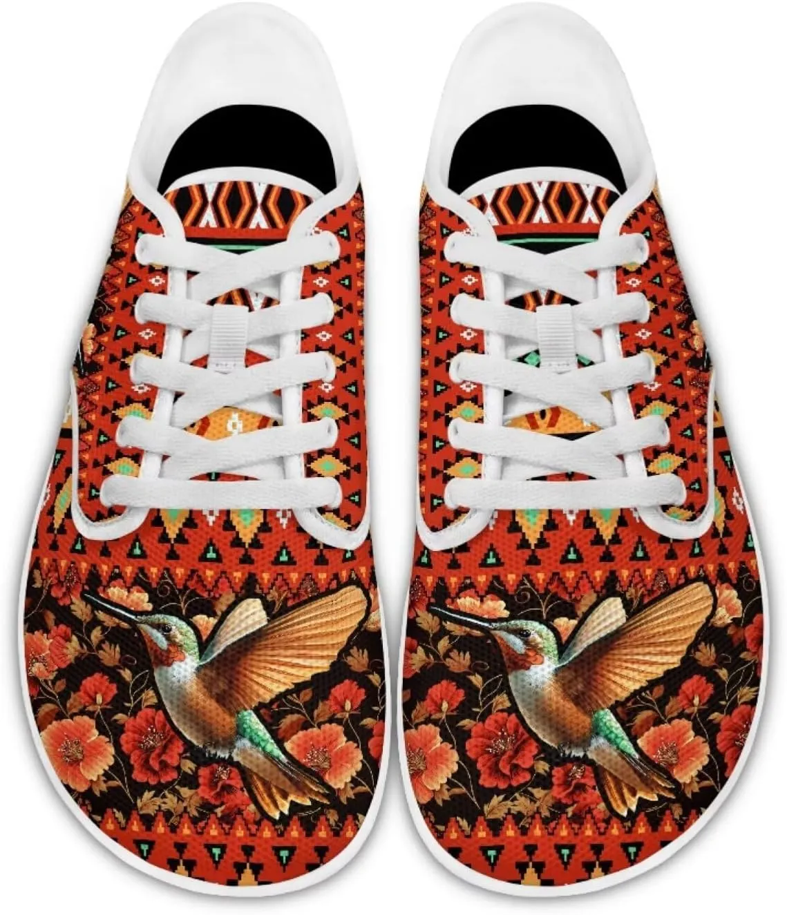 Women's Hummingbird Running Sneaker Leisure Dance Shoes Business Loafers Flats Walking Sneakers