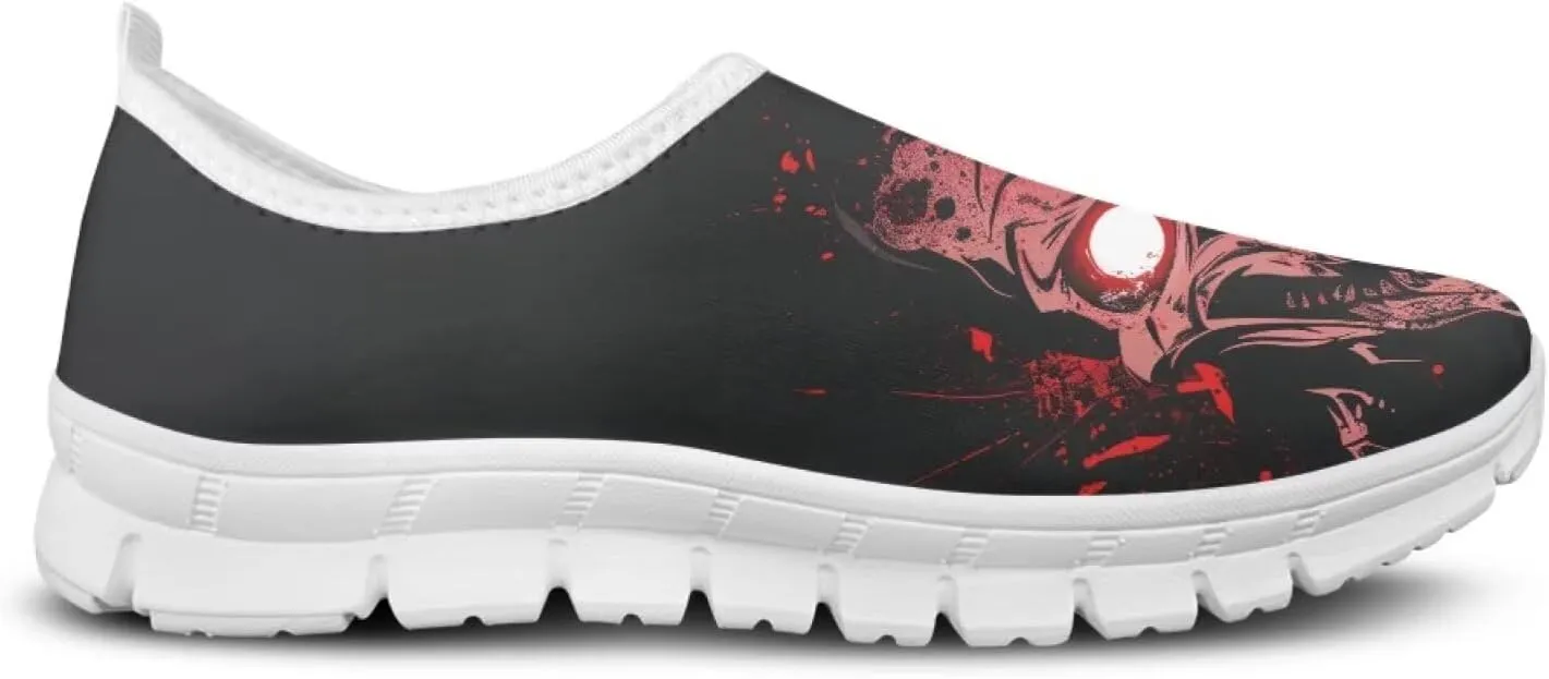 Women’s Loafers Stylish Slip On Low Tops Fitness Non Slip Gym Sneakers Comfort Casual Lightweight Walking Shoes for Workout Dressy