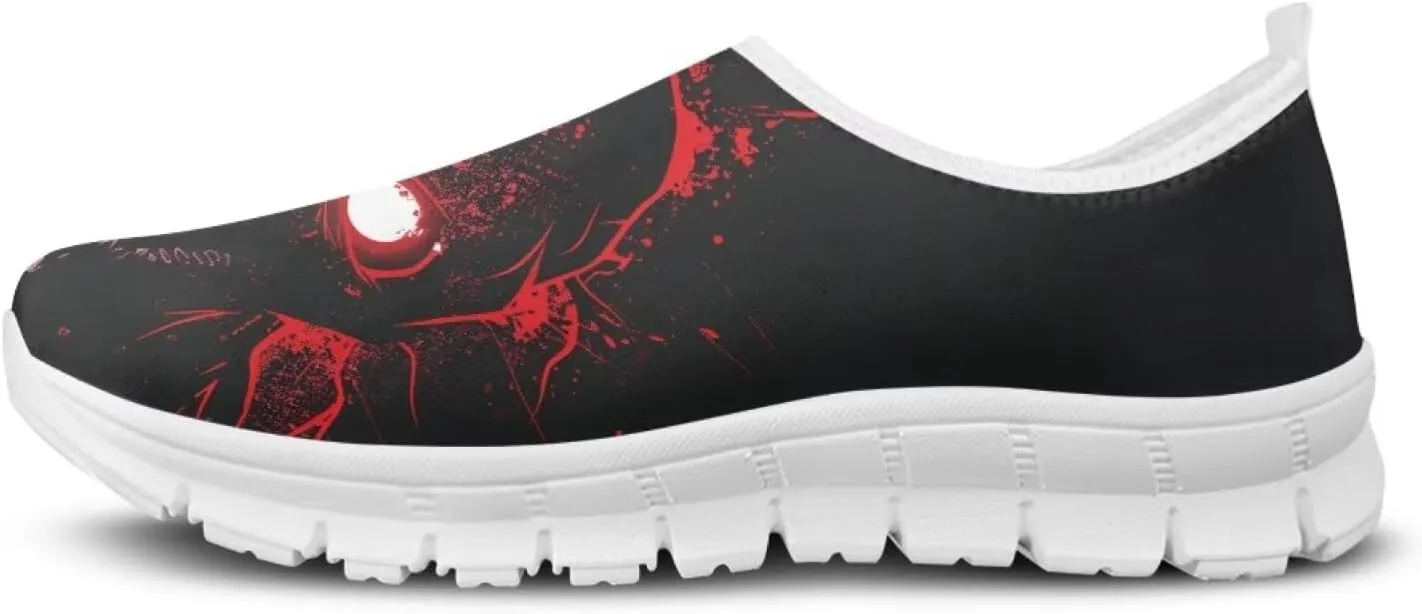 Women’s Loafers Stylish Slip On Low Tops Fitness Non Slip Gym Sneakers Comfort Casual Lightweight Walking Shoes for Workout Dressy
